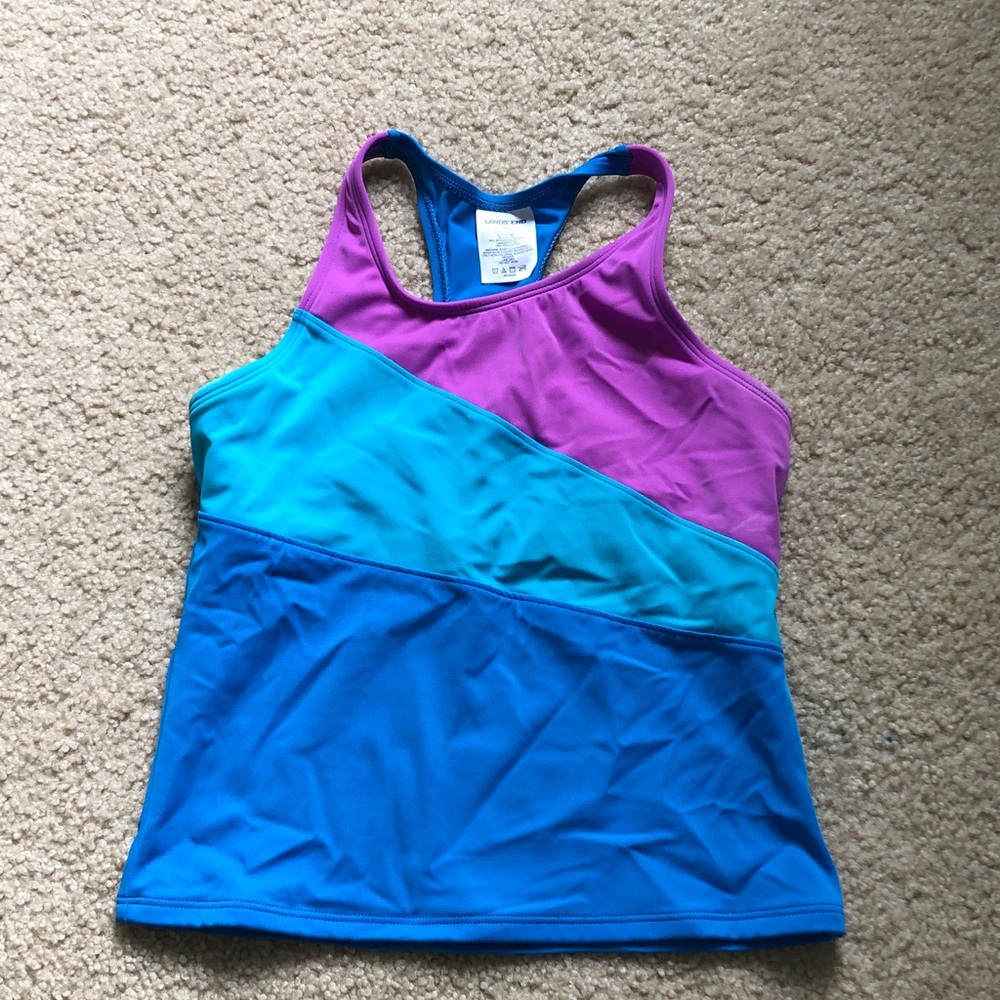 EUC Lands End tankini swim top